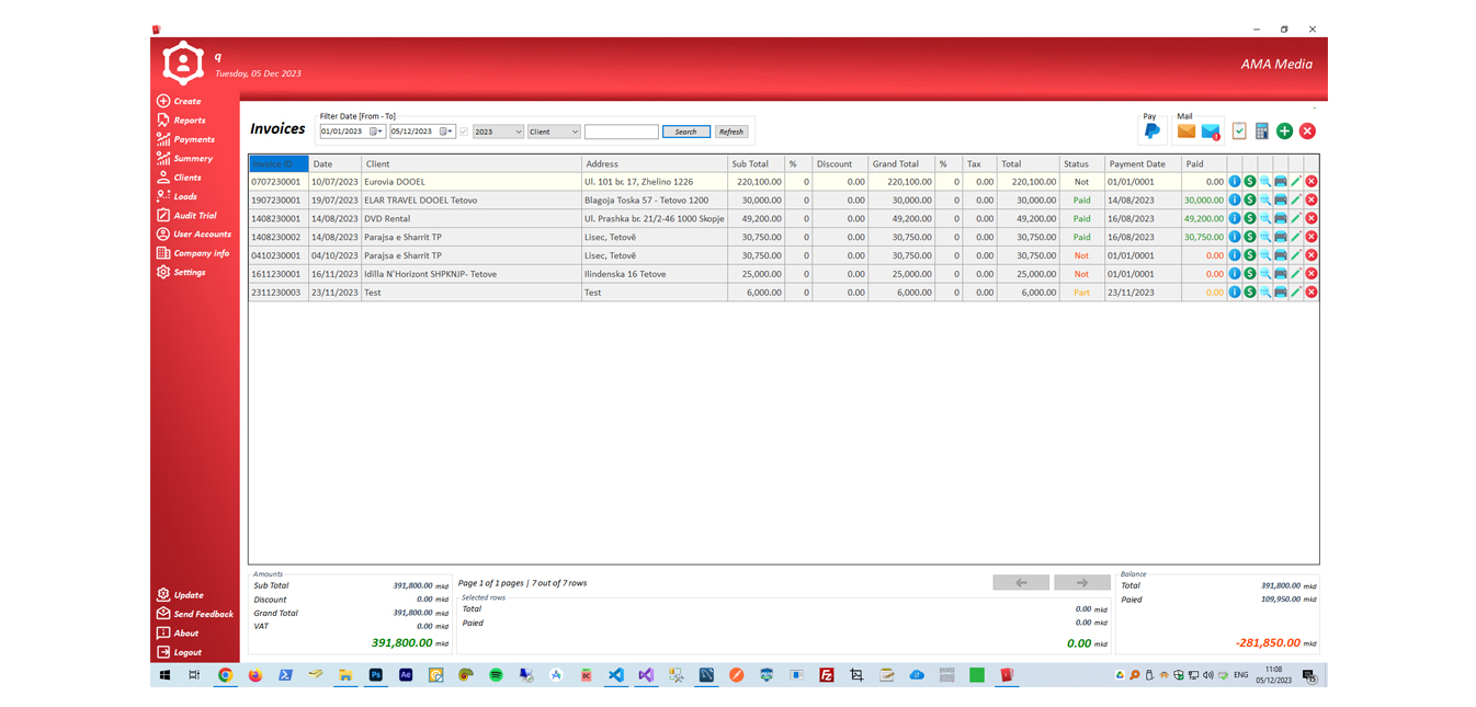 Invoice Software