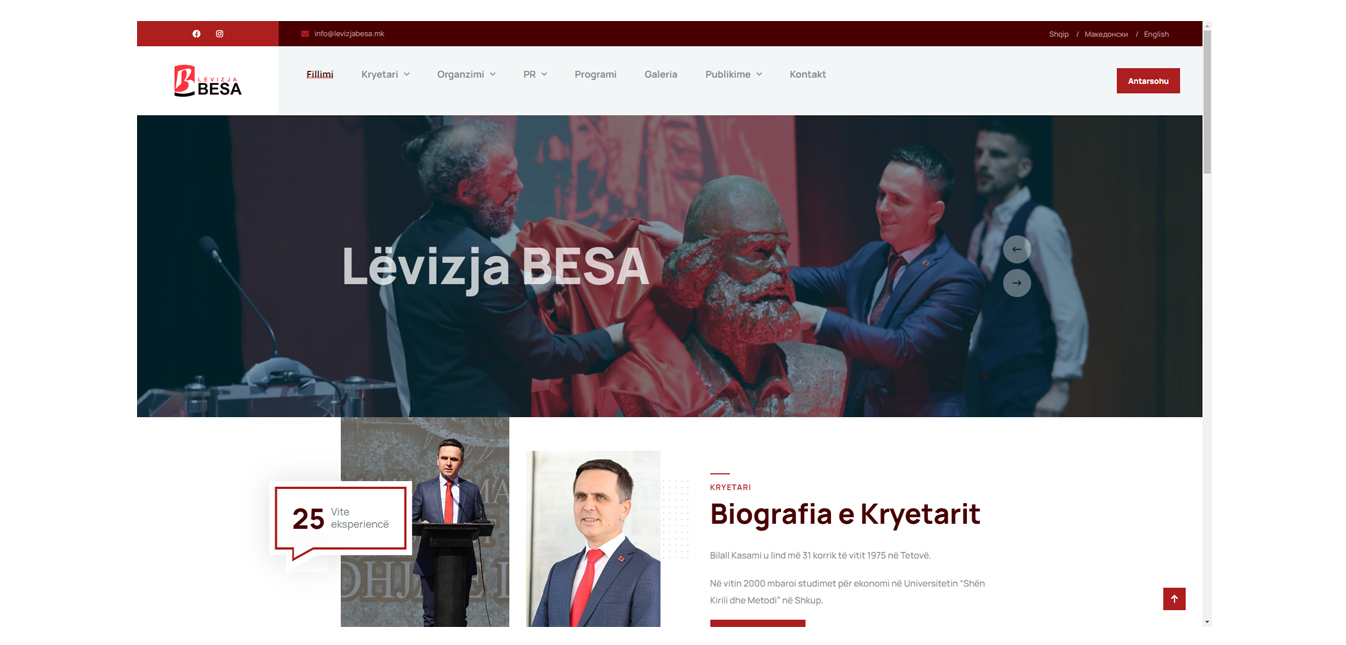 Levizja Besa - Portal