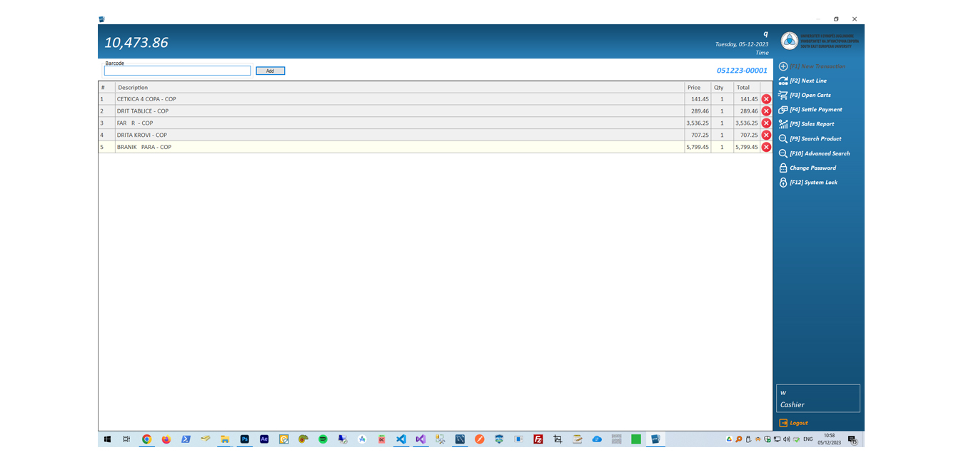 Simple POS Software